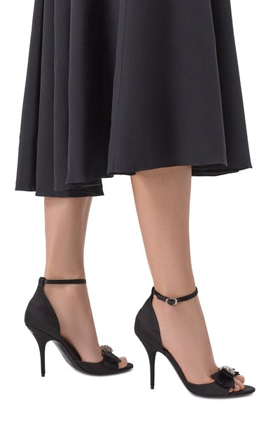 Женские текстильные босоножки BALENCIAGA, арт. 854051/W1WM1