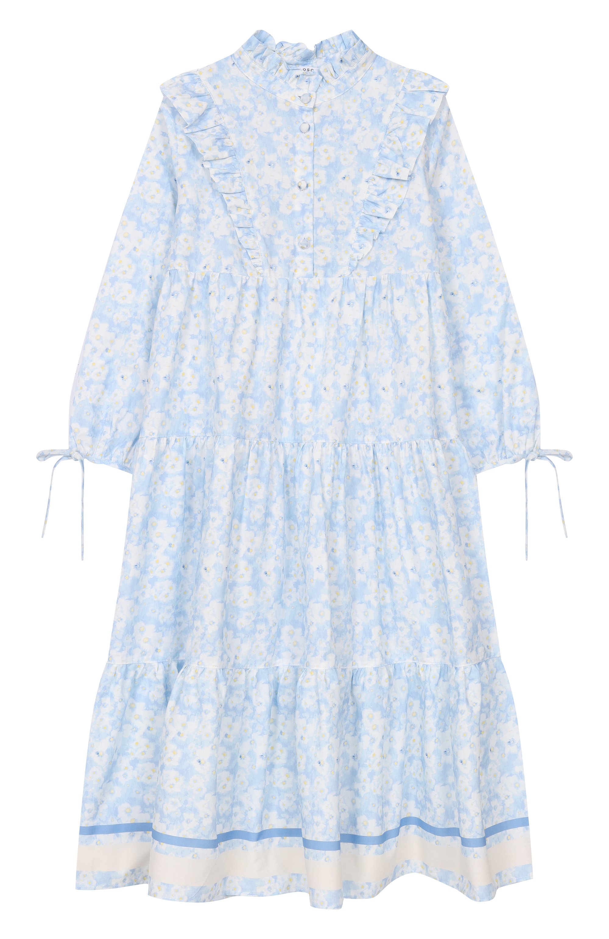 Хлопковое платье PHILOSOPHY DI LORENZO SERAFINI KIDS, арт. I1E910NP/5617/4-10, фото 1