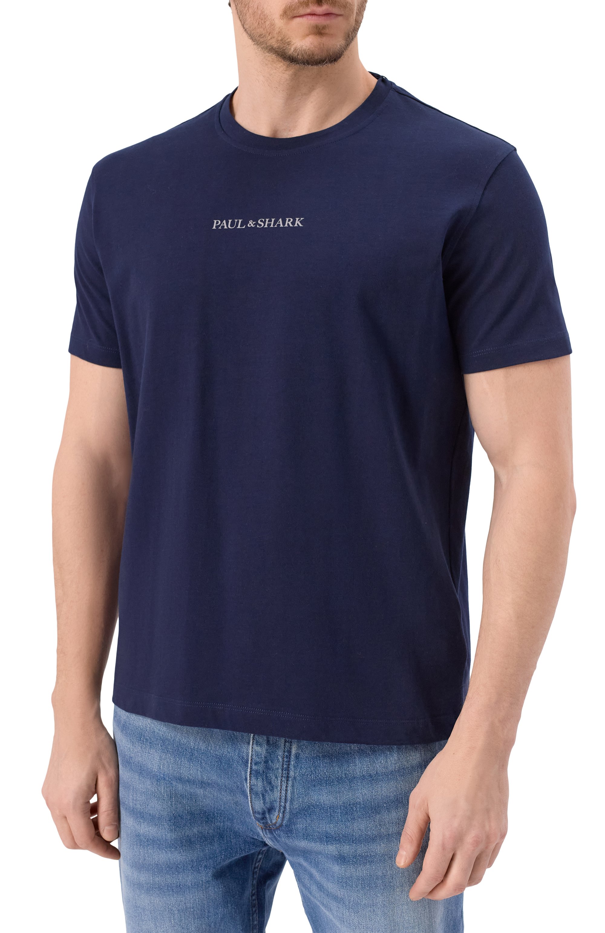 Хлопковая футболка PAUL&SHARK, арт. 25411088/L, фото 3