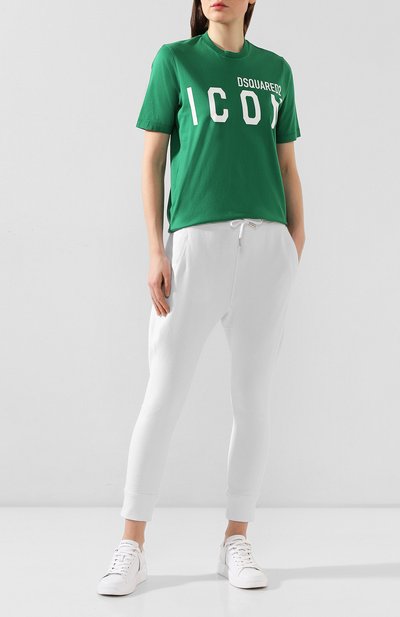 Хлопковая футболка DSQUARED2, арт. S80GC0001/S23009, фото 2