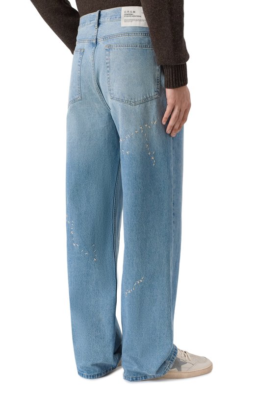Джинсы DOMREBEL M JERK/B00TCUT JEANS Синий  M JERK/B00TCUT JEANS Фото 4