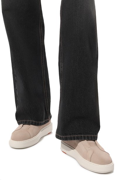 Замшевые кеды SANTONI, арт. WBCD61224BARGTW3, фото 3