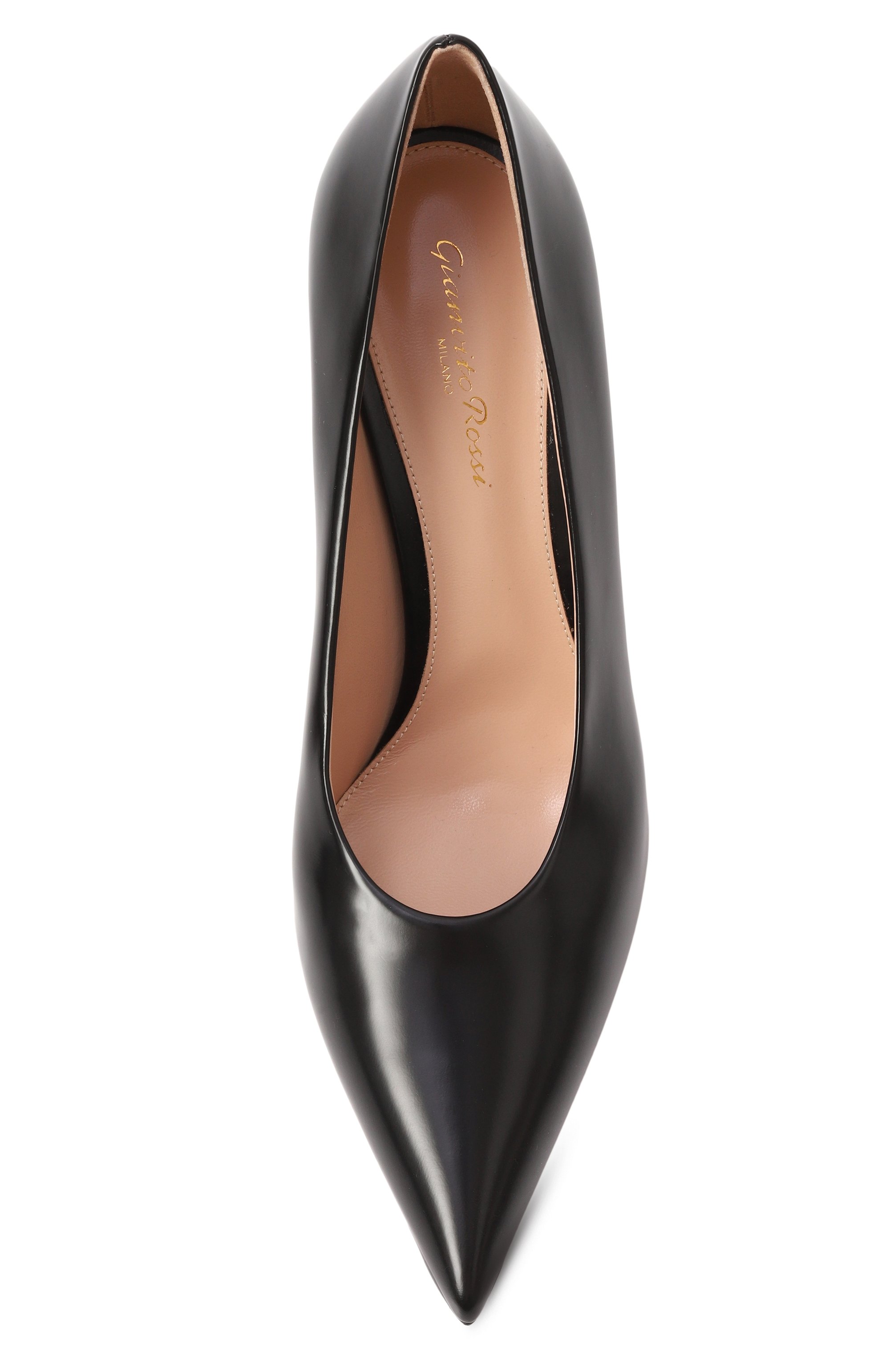 Кожаные туфли robbie 85 GIANVITO ROSSI, арт. G22277.85RIC.T0KNER0, фото 6