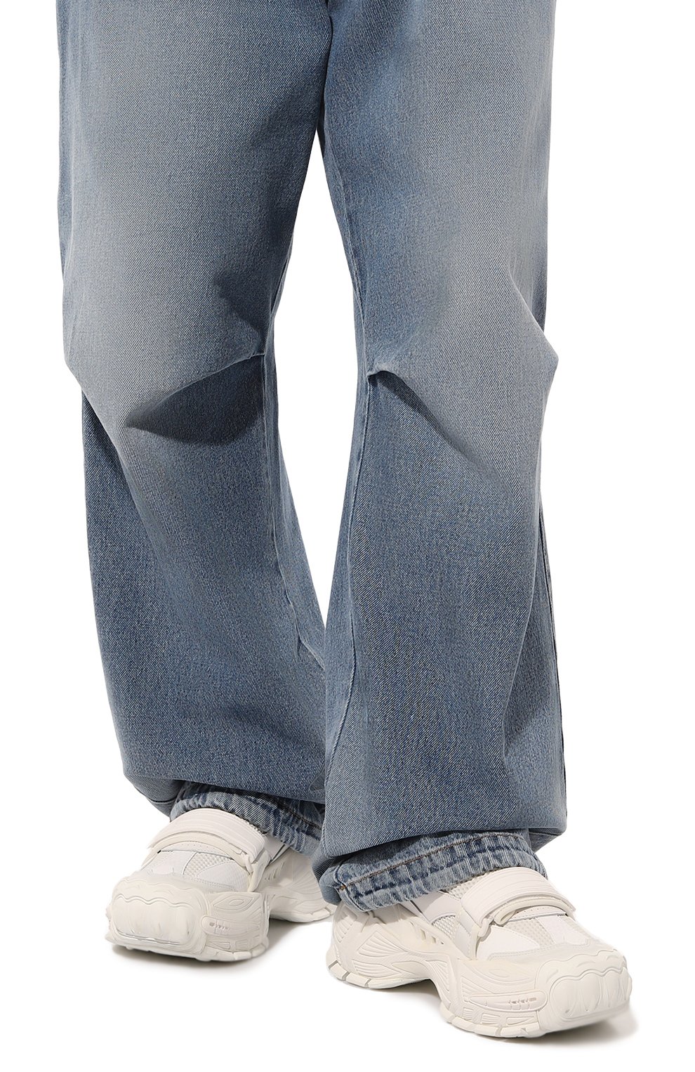 Комбинированные кроссовки glove OFF-WHITE, арт. 0WIA281C99LEA001, фото 3