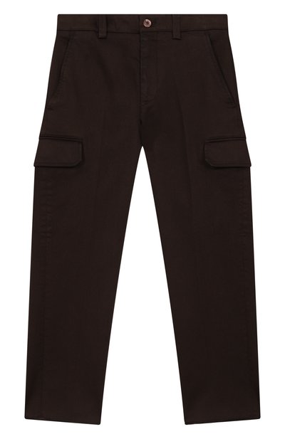 Брюки-карго из хлопка и лиоцелла STEFANO RICCI JUNIOR, арт. Y1T5400260/CTL01T