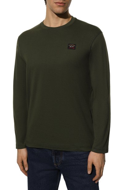 Хлопковый лонгслив PAUL&SHARK, арт. C0P1097/C00, фото 3