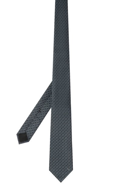Шелковый галстук GUCCI синего цвета по цене 25920 руб., арт. 643785 4E002, фото 3 Шелковый галстук GUCCI, арт. 643785 4E002, фото 3