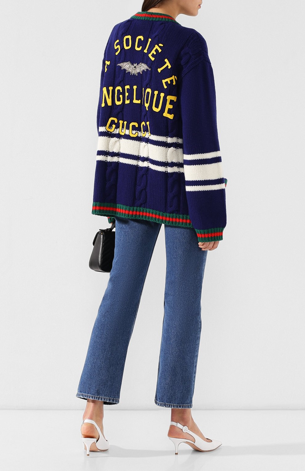 Шерстяной кардиган GUCCI, арт. 546079/XKAI2, фото 2