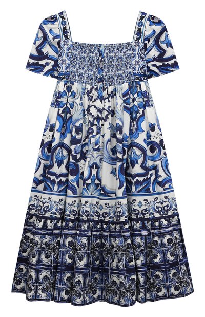 Хлопковое платье DOLCE & GABBANA, арт. L53DE7/G7EY0/8-14, фото 2