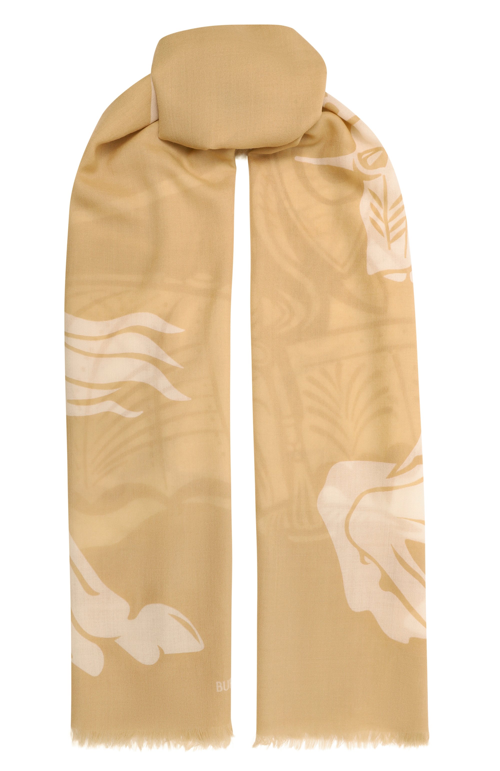 Шерстяной палантин BURBERRY, арт. 8103282, фото 1