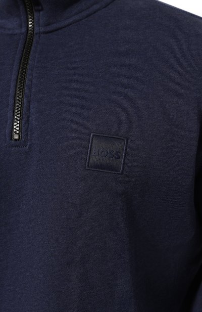 Хлопковый джемпер BOSS ORANGE, арт. 50468926, фото 5