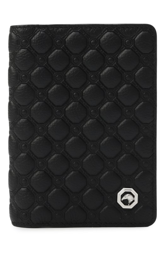 Кожаная обложка для паспорта Stefano Ricci PP308P/MR1MR Чёрный PP308P/MR1MR