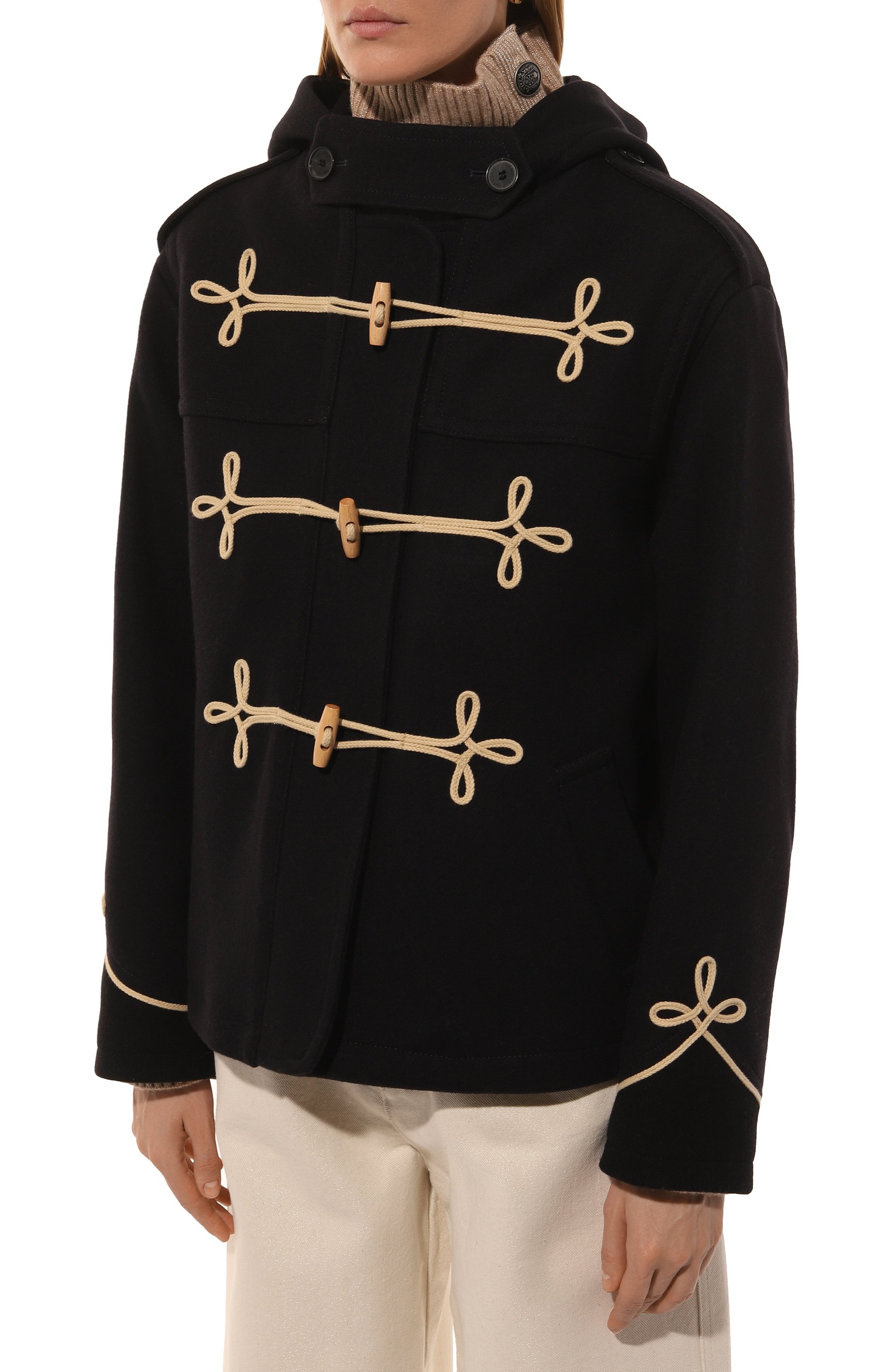 Шерстяное полупальто THE KOOPLES, арт. FMAN29012K, фото 3