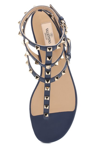 Кожаные сандалии rockstud VALENTINO, а рт. RW2S0812/V0D, фото 5