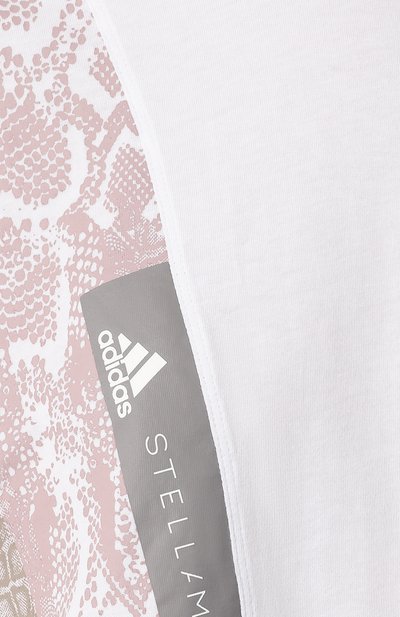 Хлопковая футболка ADIDAS BY STELLA MCCARTNEY, арт. FK9689, фото 5