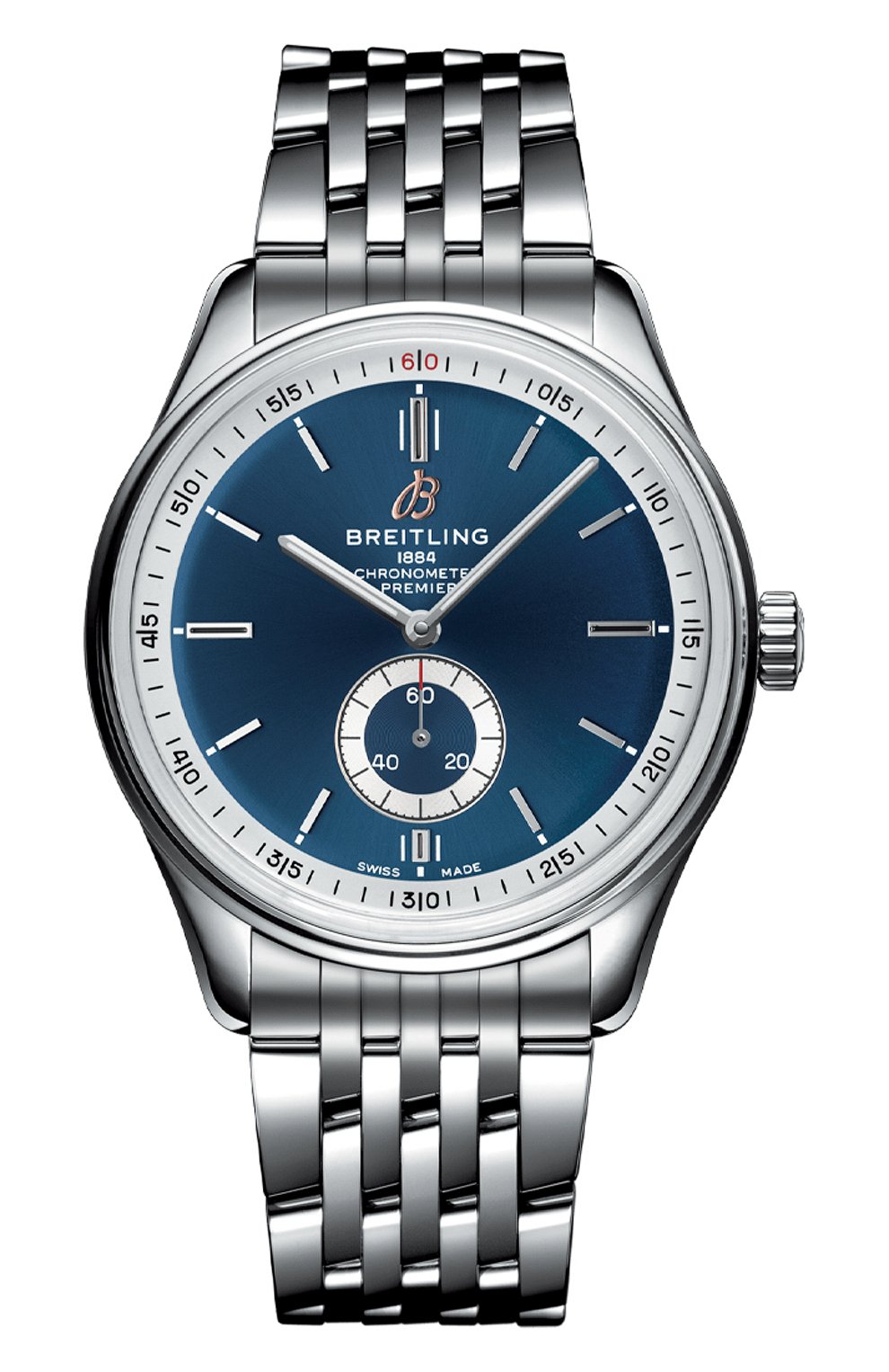 Часы premier automatic BREITLING бесцветного цвета по цене 567200 руб., арт. A37340351C1A1, фото 1 Часы premier automatic BREITLING, арт. A37340351C1A1, фото 1