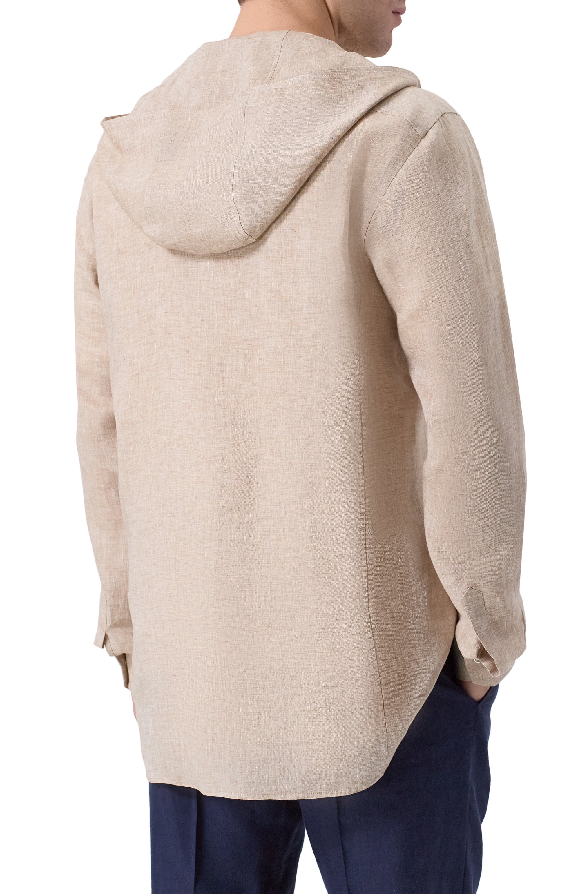 Льняная рубашка KITON, арт. UMCMARH0961322, фото 4