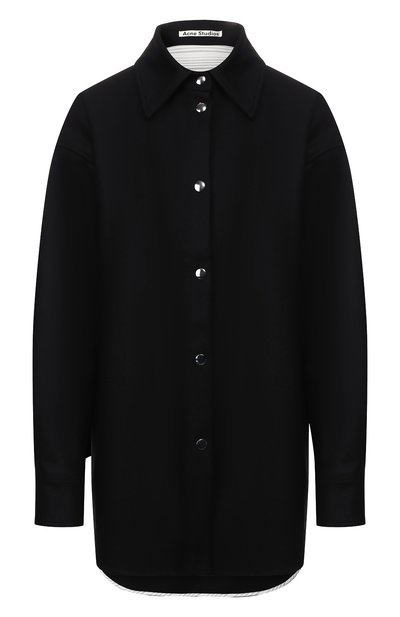 Женская рубашка из смеси шерсти и кашемира ACNE STUDIOS, арт. AC0138