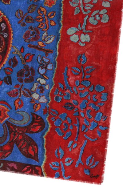 Шаль орнамент бута GOURJI, арт. 91247222/4151114, фото 4