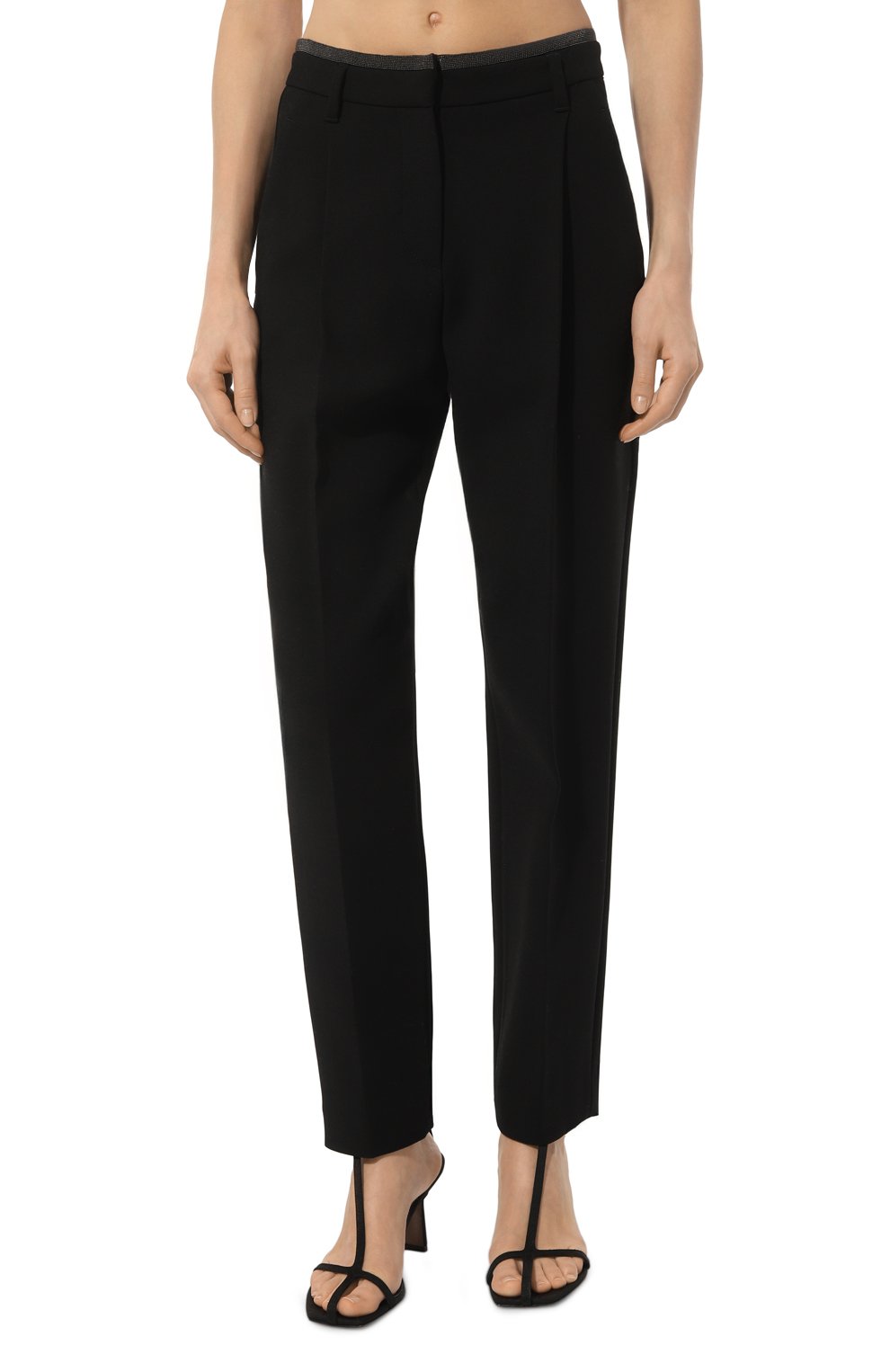 Шерстяные брюки BRUNELLO CUCINELLI, арт. MB097P8456, фото 3