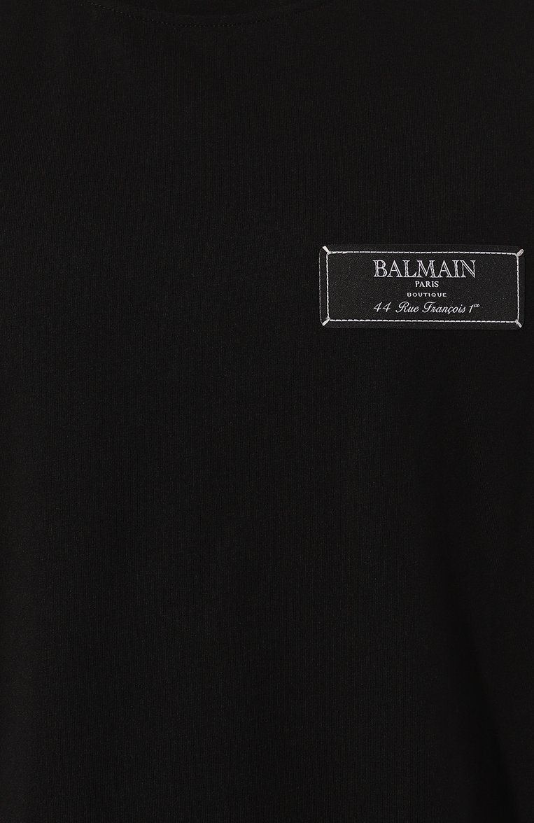 Хлопковая футболка BALMAIN, арт. BH0EG000/JB54, фото 5