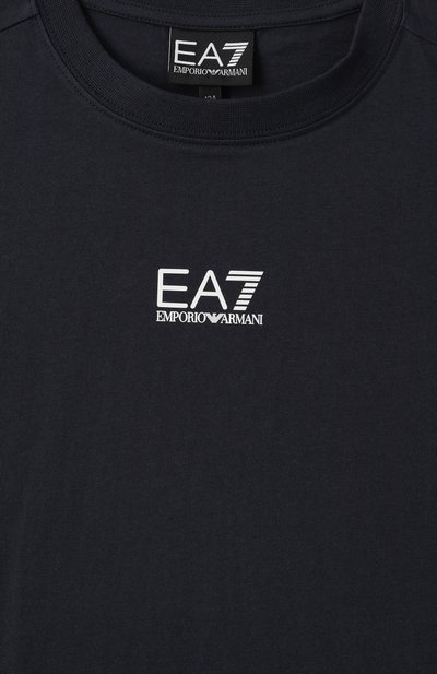Хлопковая футболка EA7, арт. 7B000011/AF11970, фото 3