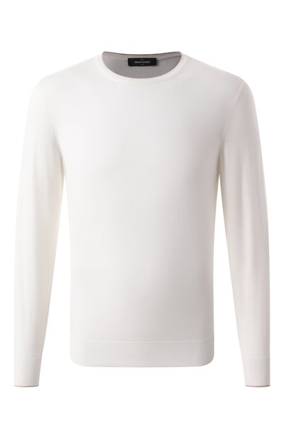 Мужской джемпер из шелка и хлопка GRAN SASSO, арт. 43167/16290