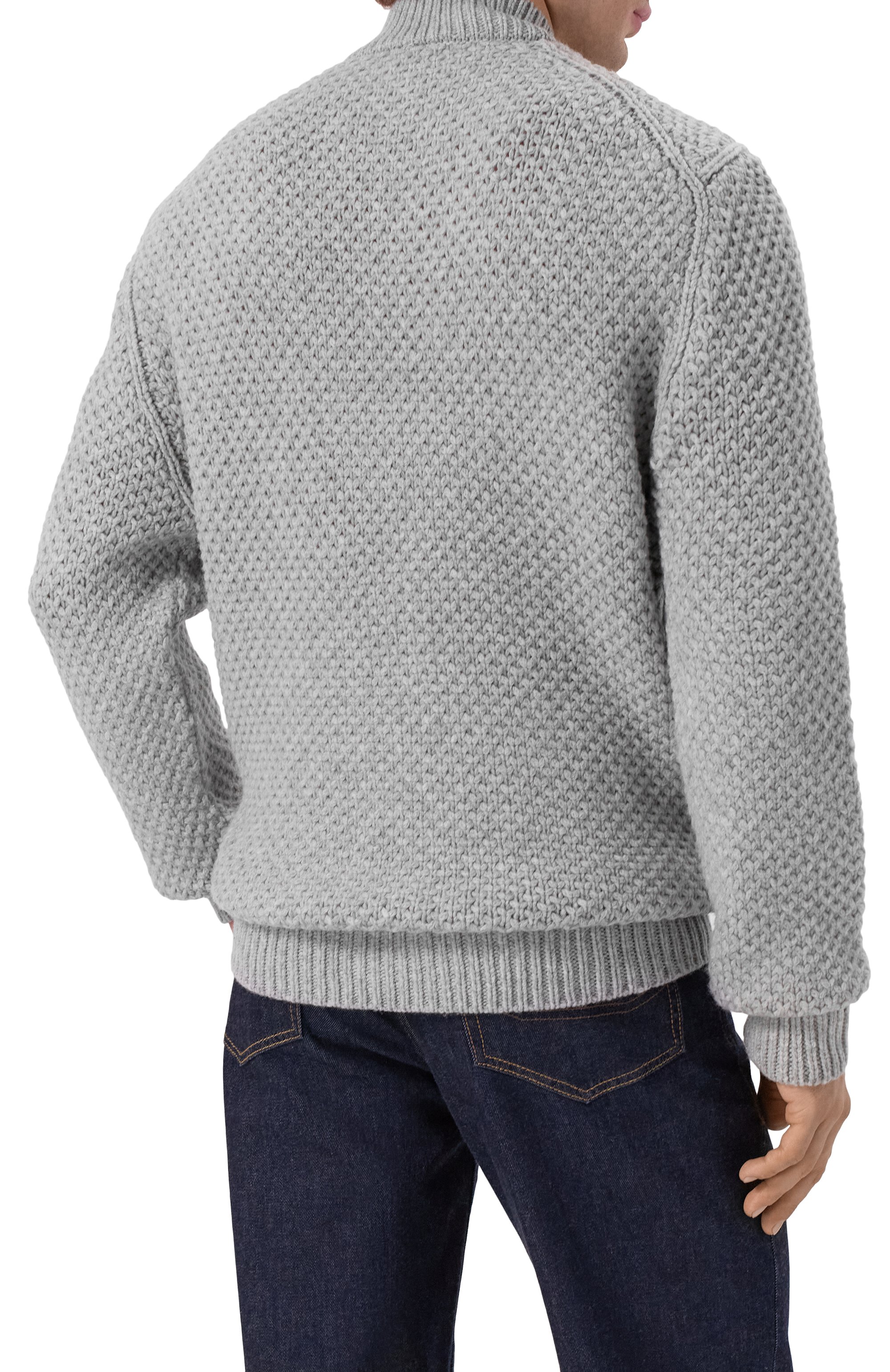 Шерстяной свитер BOSS, арт. 50550008, фото 4