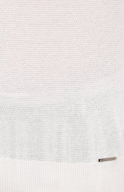 Джемпер из хлопка и шелка IL BORGO CASHMERE кремового цвета по цене 33600 руб., арт. 55-821G0, фото 5 Джемпер из хлопка и шелка IL BORGO CASHMERE, арт. 55-821G0, фото 5