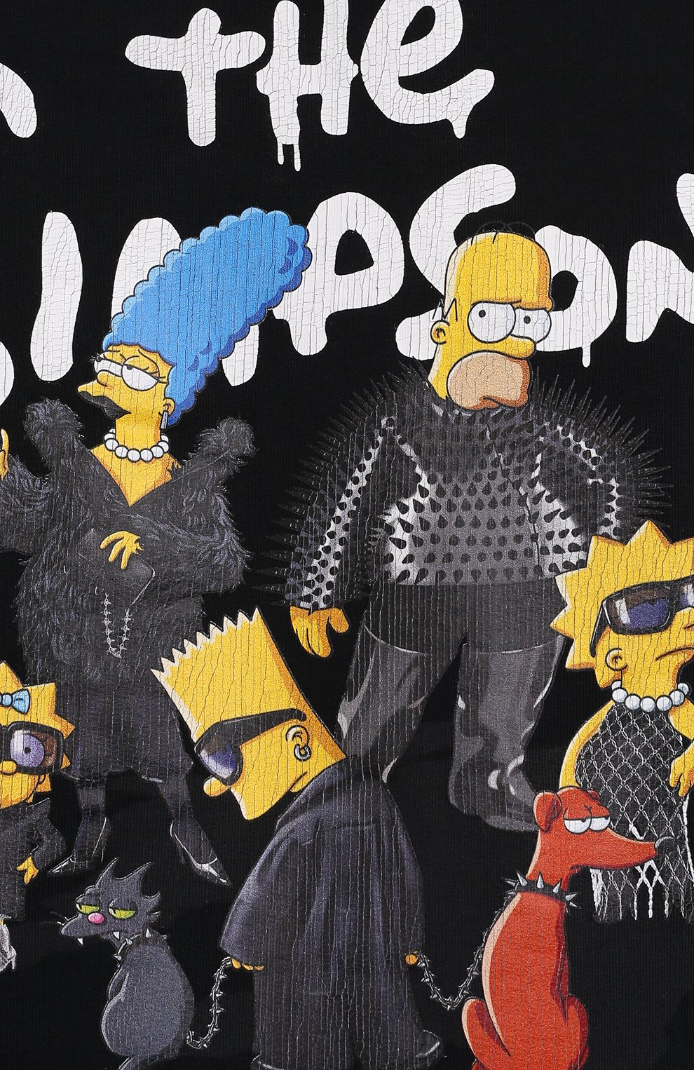 Хлопковое худи balenciaga x the simpsons BALENCIAGA, арт. 674986/TLVG8, фото 5