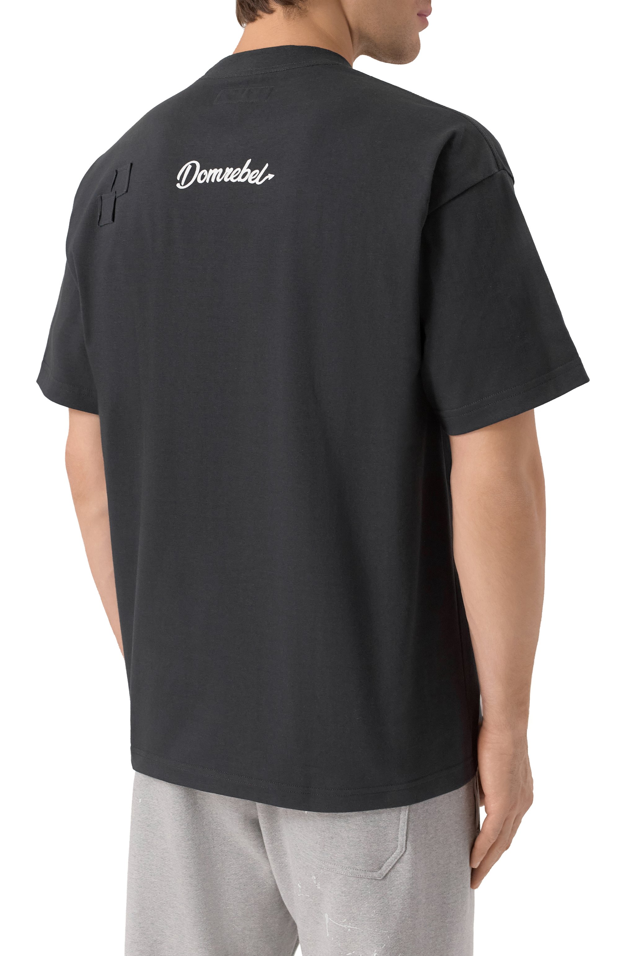 Хлопковая футболка DOMREBEL, арт. M KITTY PUNK, фото 4