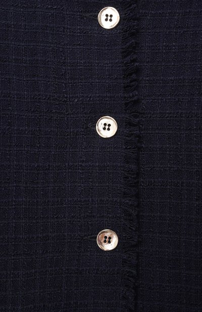 Твидовый жакет IL GUFO, арт. P25GR217C5052/5A-8A, фото 3