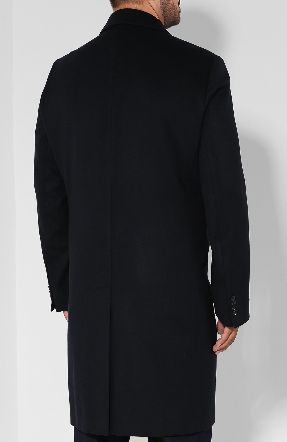 Кашемировое однобортное пальто EDUARD DRESSLER, арт. 601800/70102, фото 4
