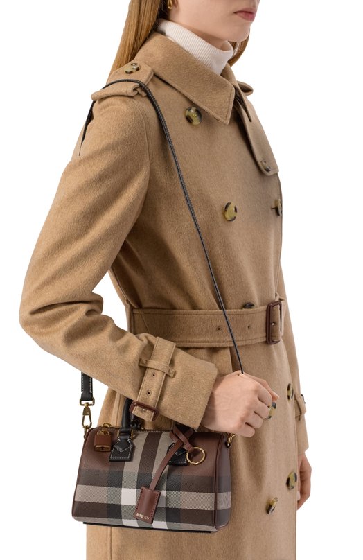 Сумка Bowling mini Burberry 8112226 Коричневый  8112226 Фото 2