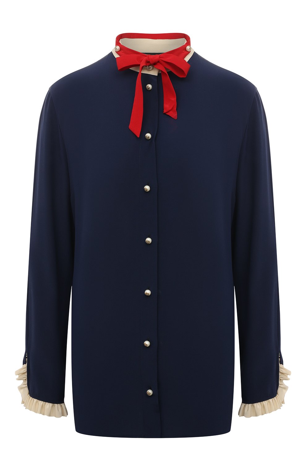 Шелковая рубашка GUCCI, арт. 498592 ZHS03, фото 1