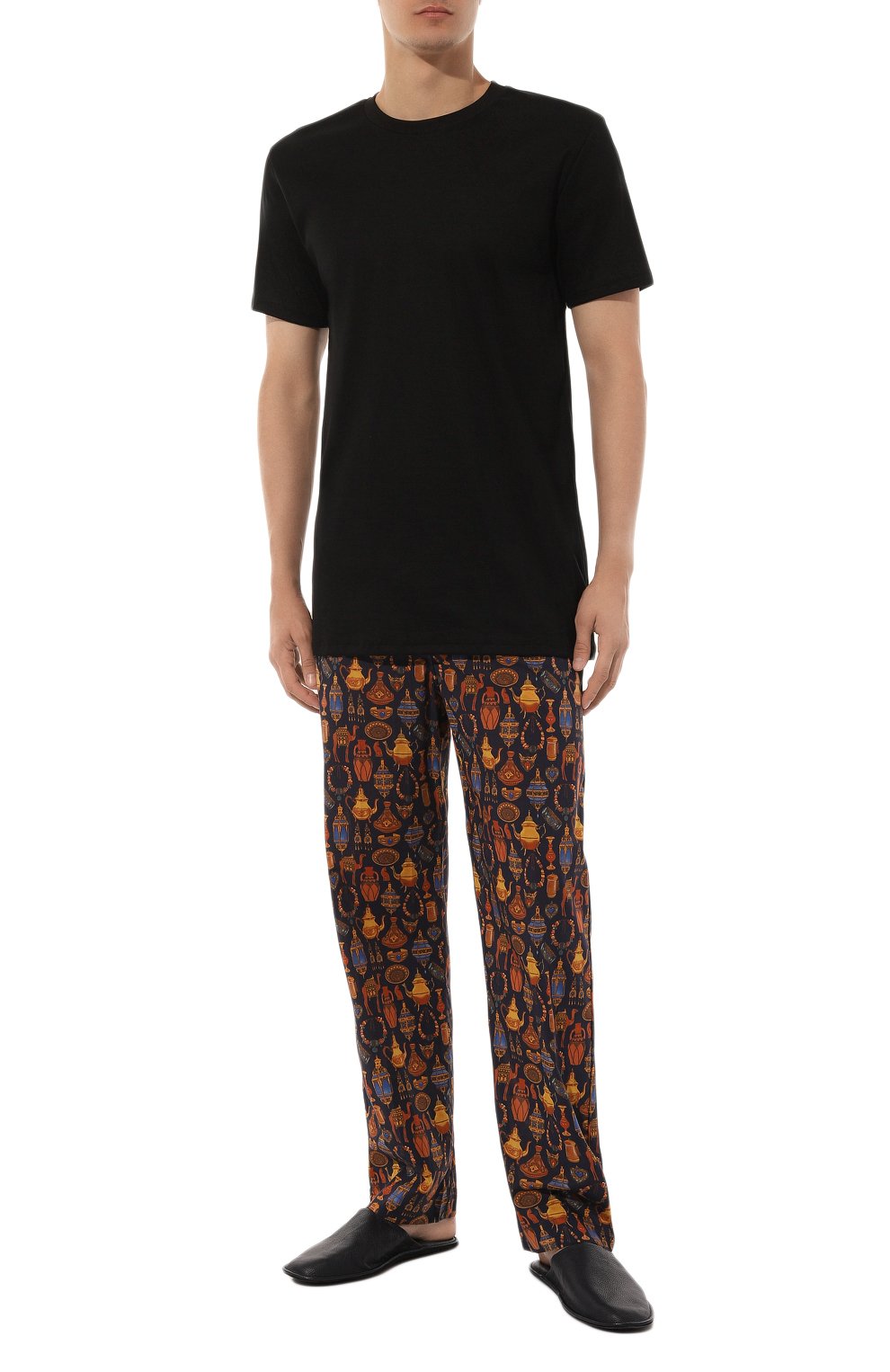 Хлопковые домашние брюки DEREK ROSE, арт. 3564, фото 2