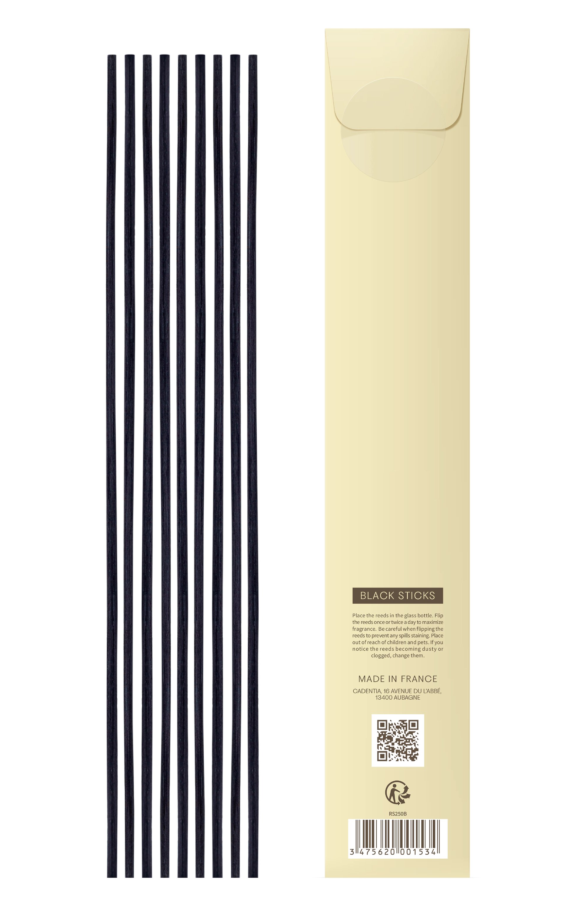 Черные палочки для диффузора 250ml MERCURY HOME COLLECTION, арт. 4673769556420, фото 2