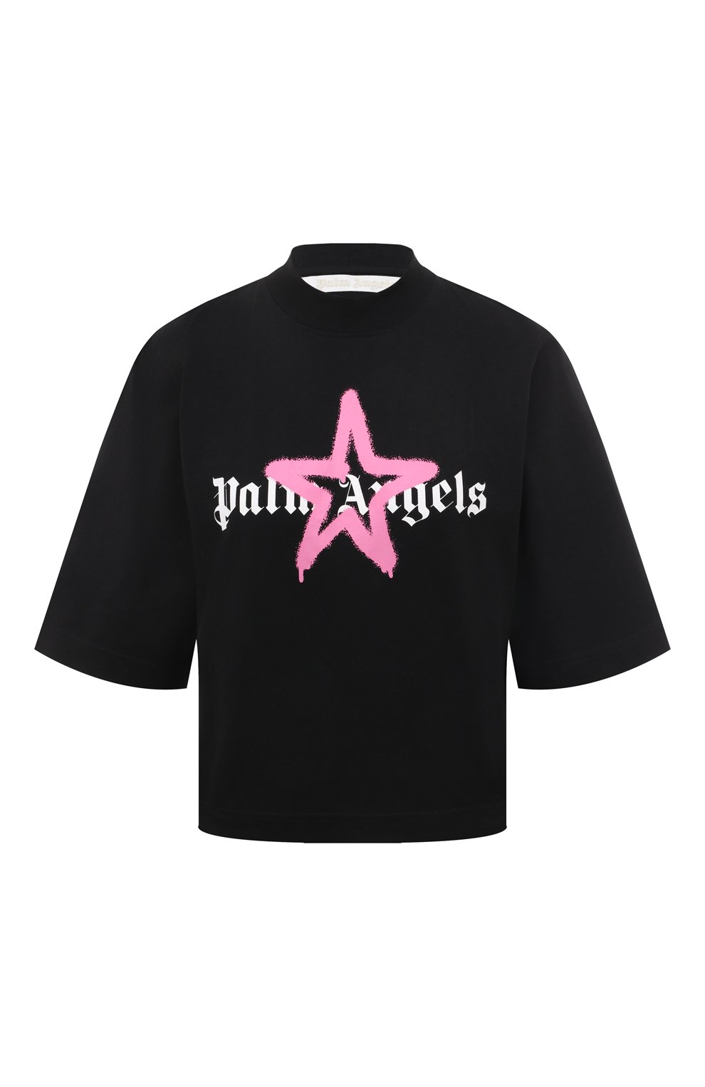 Хлопковая футболка PALM ANGELS, арт. PWAA020C99JER0151030, фото 1
