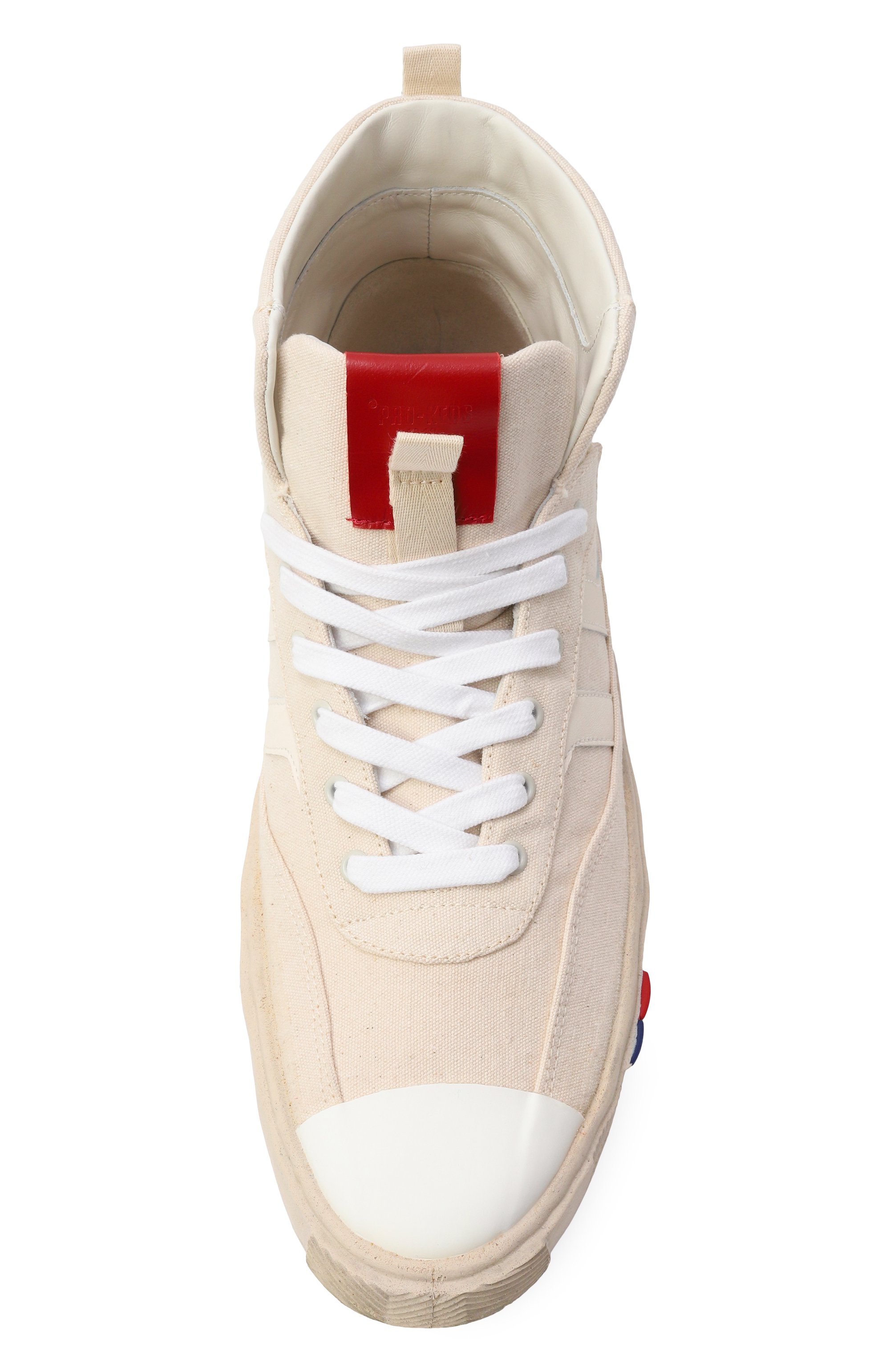 Текстильные кеды royal ii orbit PRO-KEDS 1949, арт. R0YAL II 0RBIT-HIGH/ST0NE WASHED CANVAS, фото 6