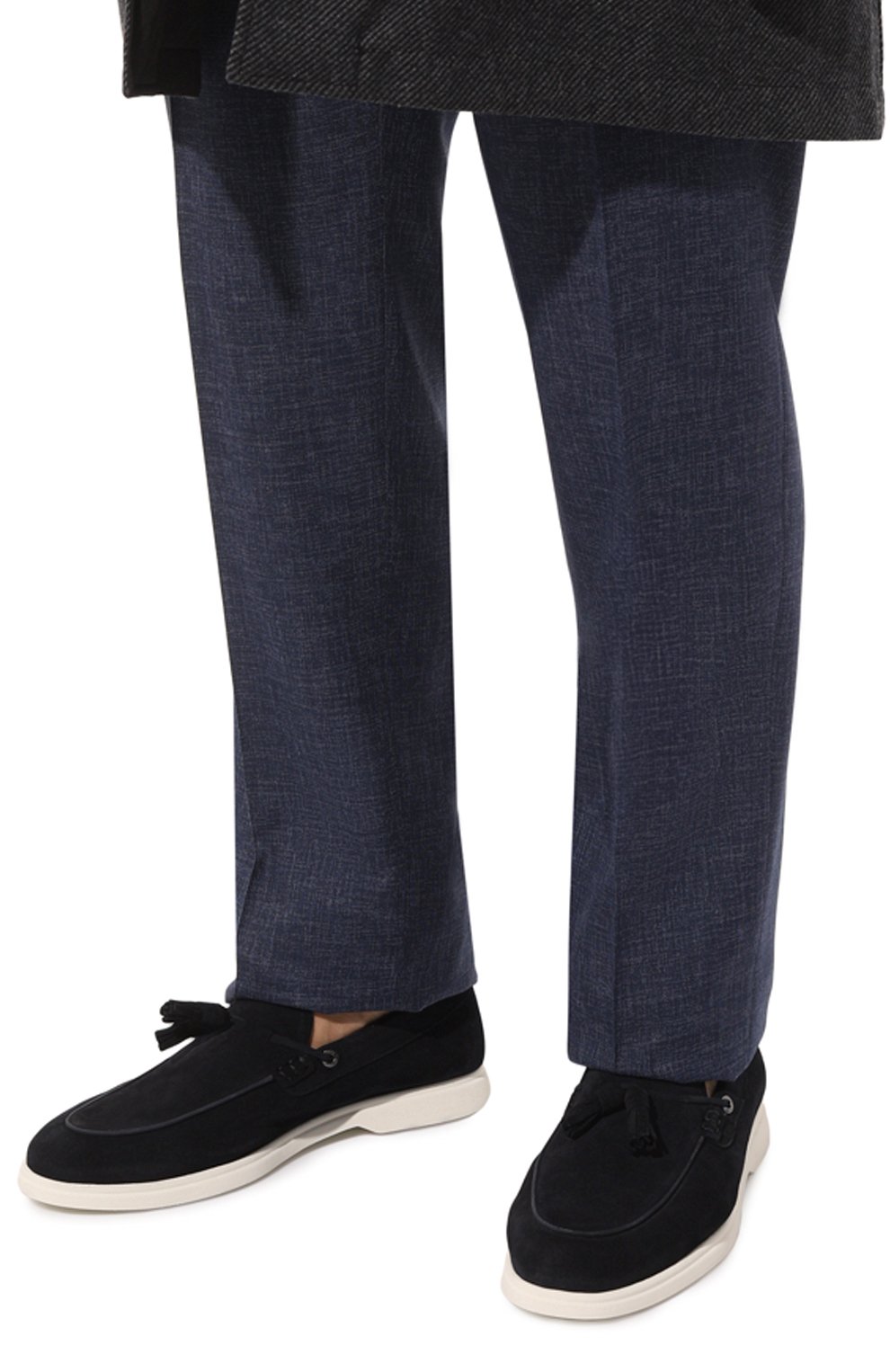 Замшевые лоферы BOSS, арт. 50517133, фото 3