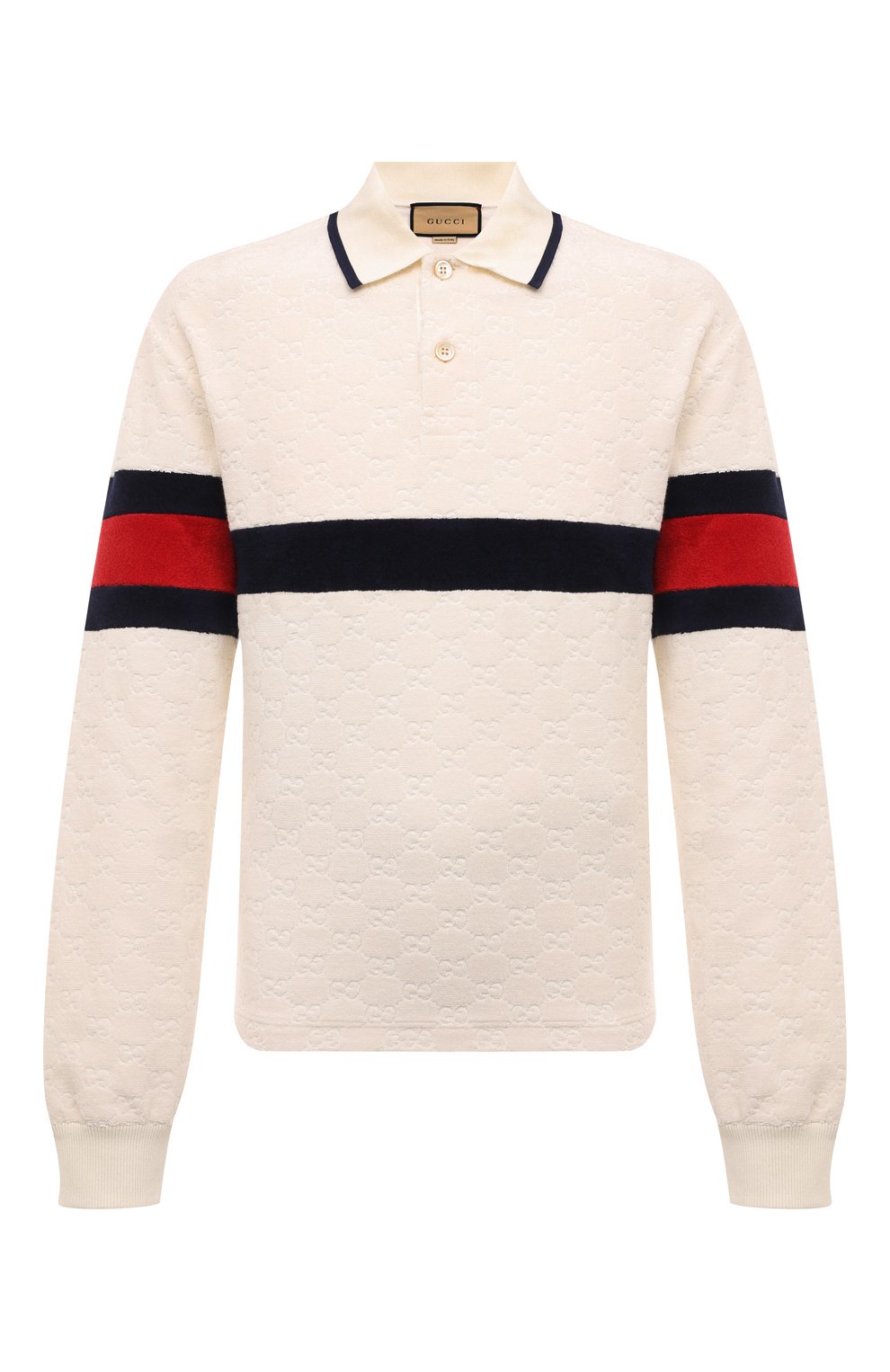 Хлопковое поло GUCCI, арт. 768615/XJF4E, фото 1