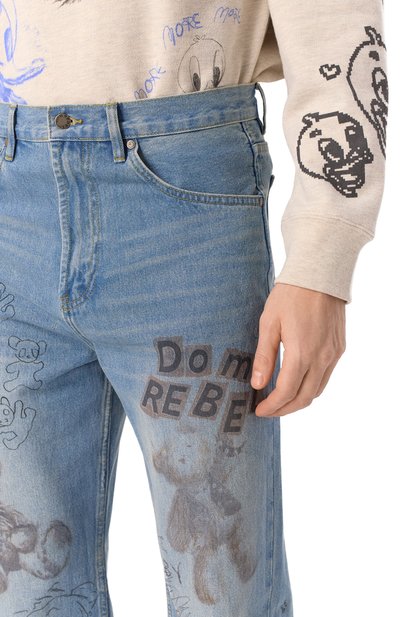 Джинсы DOMREBEL, арт. STUFFY/B00TCUT JEANS, фото 5