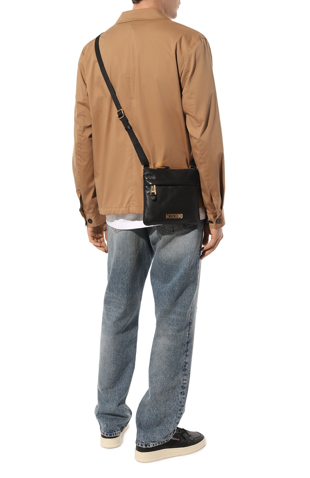 Кожаная сумка MOSCHINO, арт. A7456/8001, фото 7