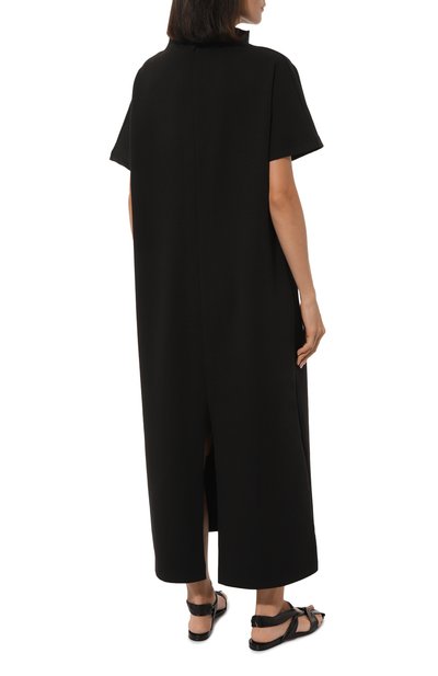 Хлопковое платье MIDGARD PARIS черного цвета по цене 35000 руб., арт. B41301, фото 4 Хлопковое платье MIDGARD PARIS, арт. B41301, фото 4