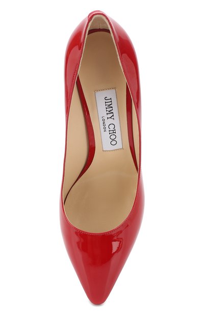 Кожаные туфли romy 85  JIMMY CHOO, арт. R0MY 85/PAT, фото 5