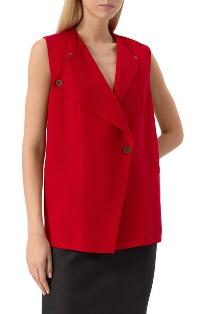 Льняной жилет LORENA ANTONIAZZI, арт. P2502GI07A/4768, фото 3