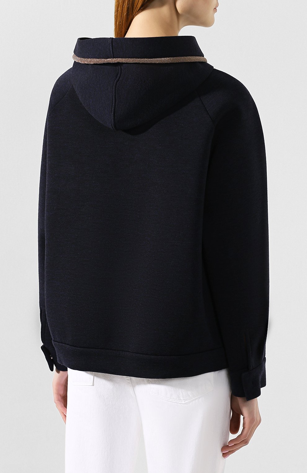 Кардиган из смеси хлопка и шерсти BRUNELLO CUCINELLI, арт. MP939SH406, фото 4