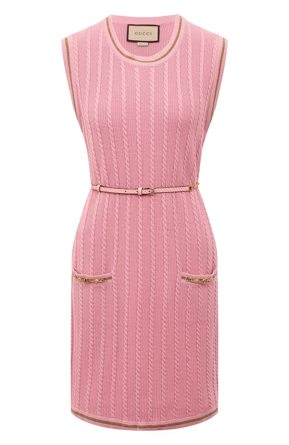 Платье из шерсти и хлопка GUCCI, арт. 658350 XKBVO, фото 1