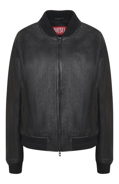 Женская кожаный бомбер DIESEL, арт. A20113/0PFAH
