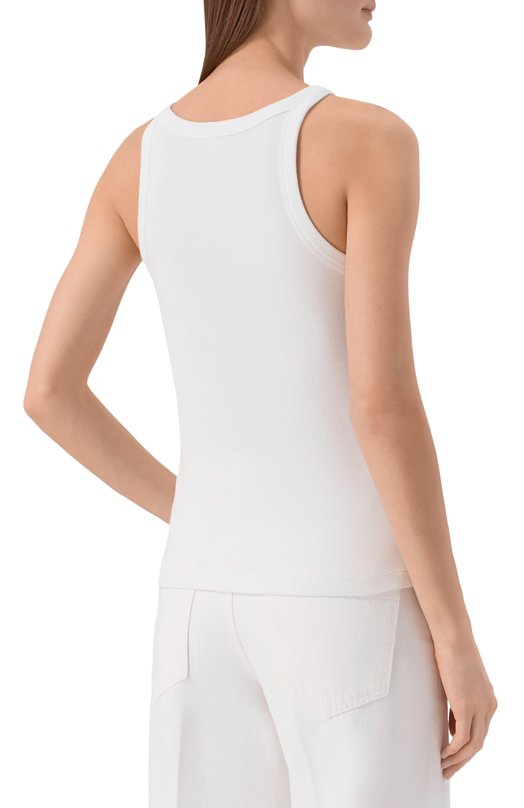 Хлопковая майка YANINA T-3178 Белый  T-3178 Фото 4